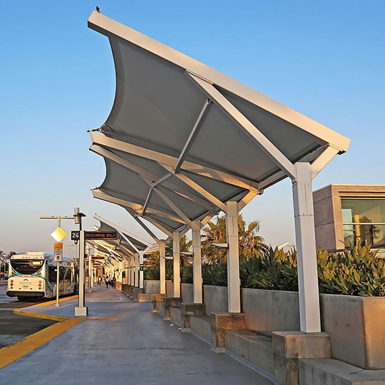 Walkway Tensile Structure